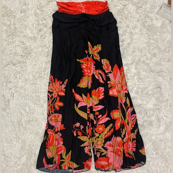 We The Free Pants - Intimately Free People Flowy Wide Leg Palazzo Floral Pants Small
